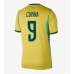 Brazílie Matheus Cunha #9 Domácí Dres MS 2026 Krátkým Rukávem